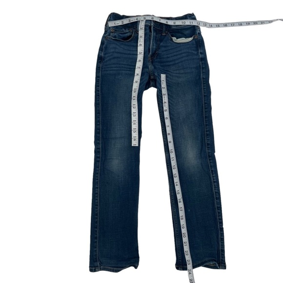 Abercrombie Straight Leg Adjustable Waist Jeans Size 9/10 Kids - Picture 4 of 6